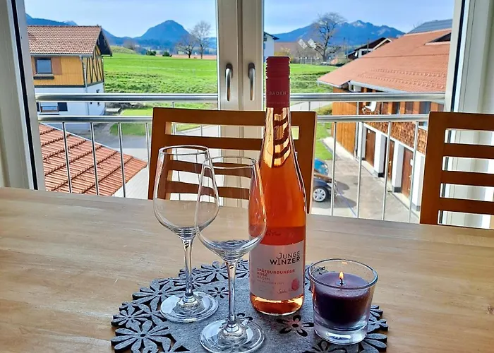 AllgäuBlick - Ferienwohnung mit Bergblick - Königscard