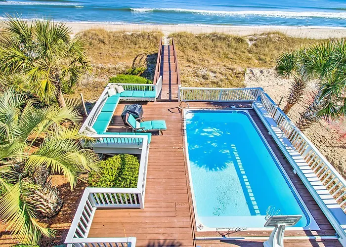 Perma Grin Ocean Front, Private Pool And Hot Tub