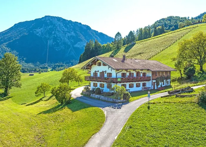 Ferienwohnung Beim Raffner, Bergblick, Natur, Ruhpolding