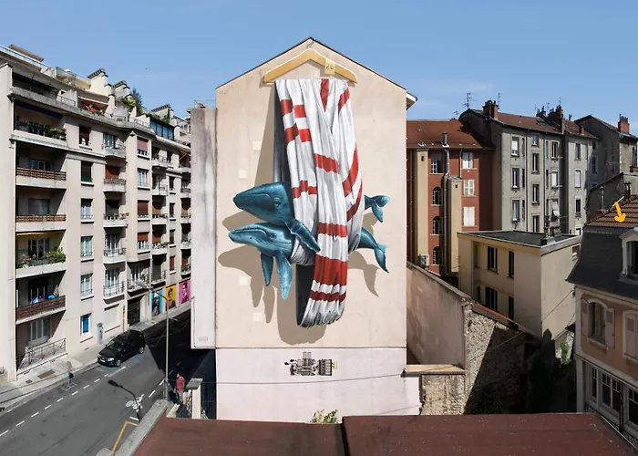 Les Baleines - Hypercentre 2 Chambres Avec Garage Et Clim - Air Conditioning