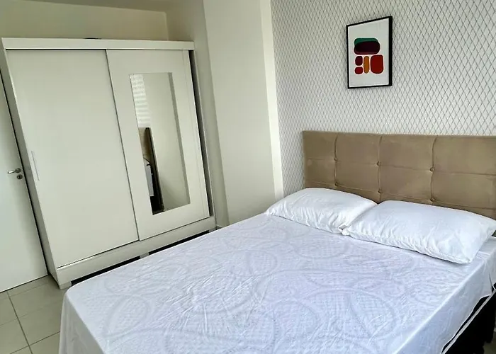 Condomínio Vista Atlântico - Apartamento Novo - Próximo à Praia - Vista Mar - Área de Lazer