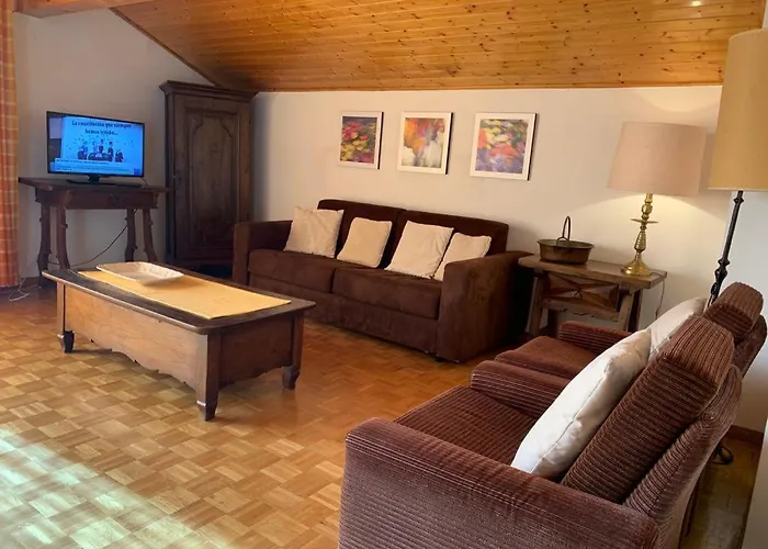 Crans Montana Spacious 80M2 Apartment With Stunning View & Bus Stop Outside