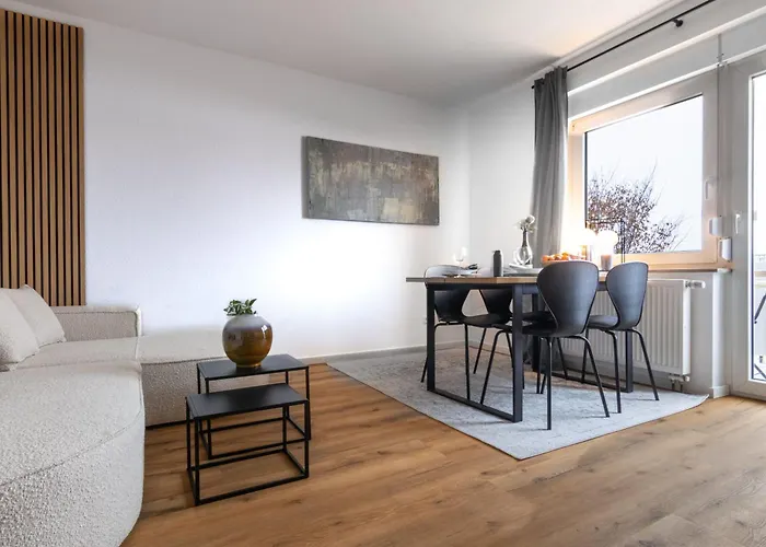 Stilvolle 3-Zimmer Apartments mit eigenem Parkplatz I home2share