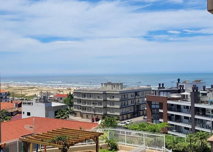 Dunas Flat 405 com vista mar, limpeza diária e roupas de cama e banho