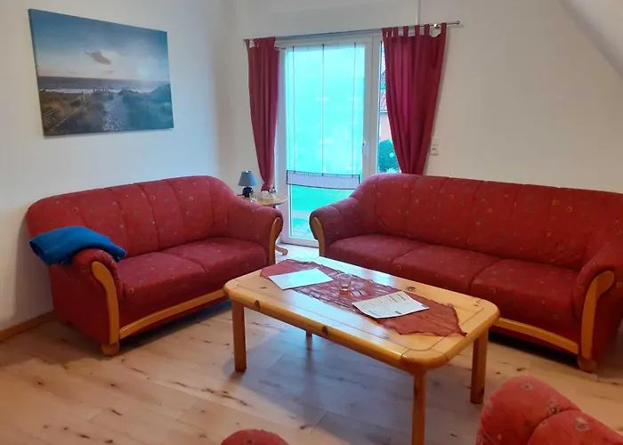 Helle Balkonwohnung Spiekeroog