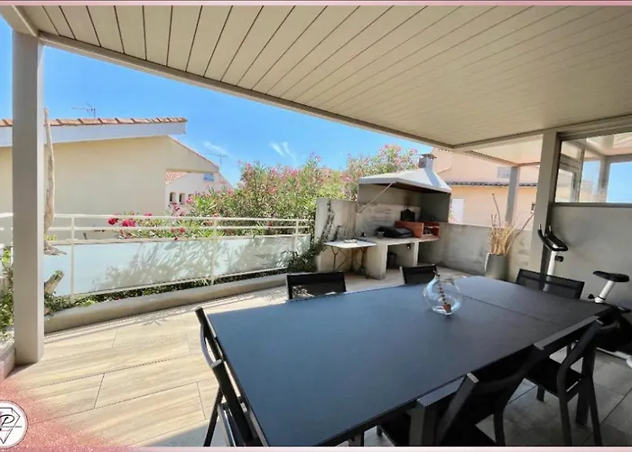 Les Mouettes, Bel Appartement A 50M Des Plages De Valras-Plage