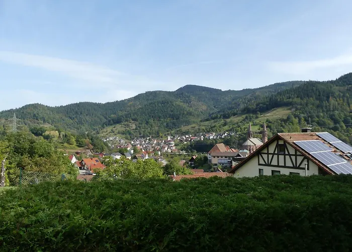 Ferienwohnungen Sonnenhalde mit schöner Aussicht
