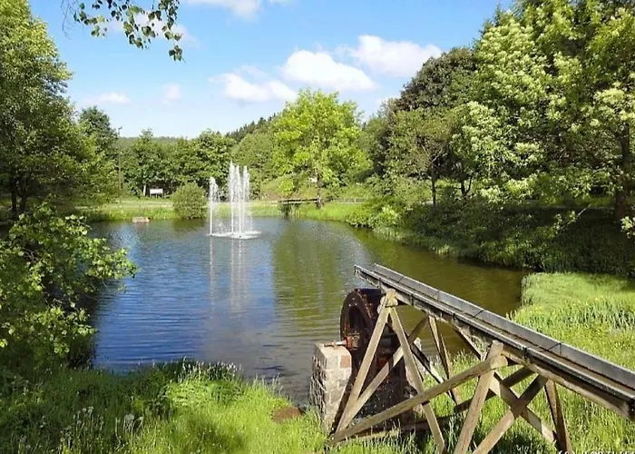 NEU! FeWo Panoramablick Hohegeiß Pool und Sauna