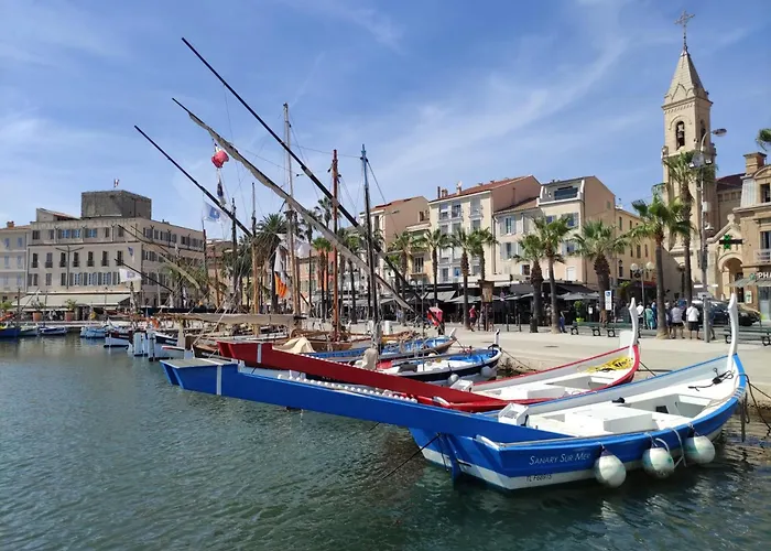 Sanary, T2 Avec Jardin Prive, A 2 Min Du Port, Parking, Climatisation, Bastide Provencale 1900