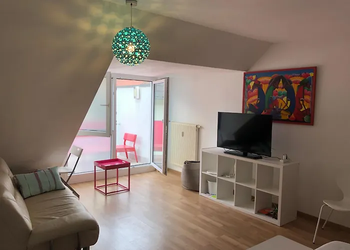Studio Ochsenfurt mit sonnigem Balkon