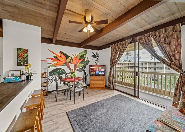 Tropical Paradise, Relaxing 1Br Condo Near Magic Sands Beach