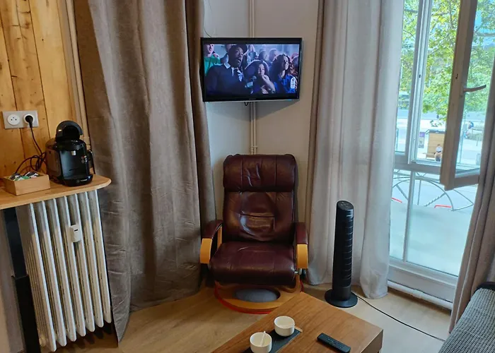Studio Cosy Renove -Hyper Centre Grenoble, 1 Min Gare-Tram