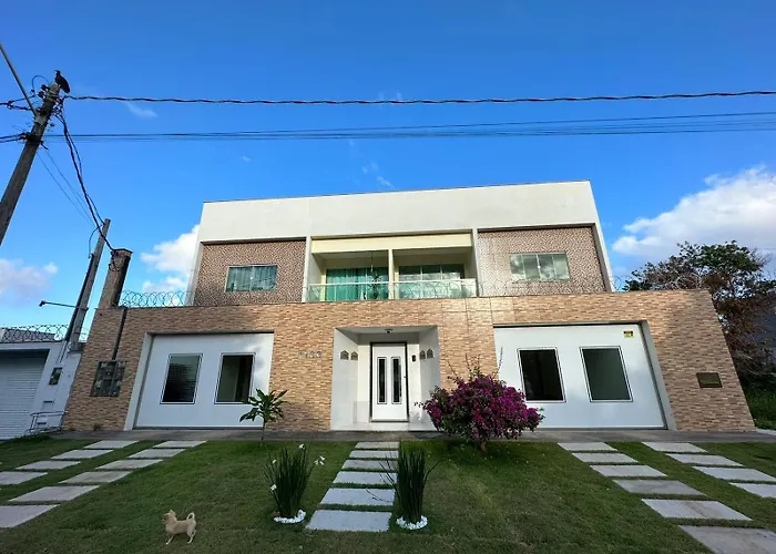 Apto Luxo completo 3 quartos em Guriri 300 mts da praia Wi-fi grátis
