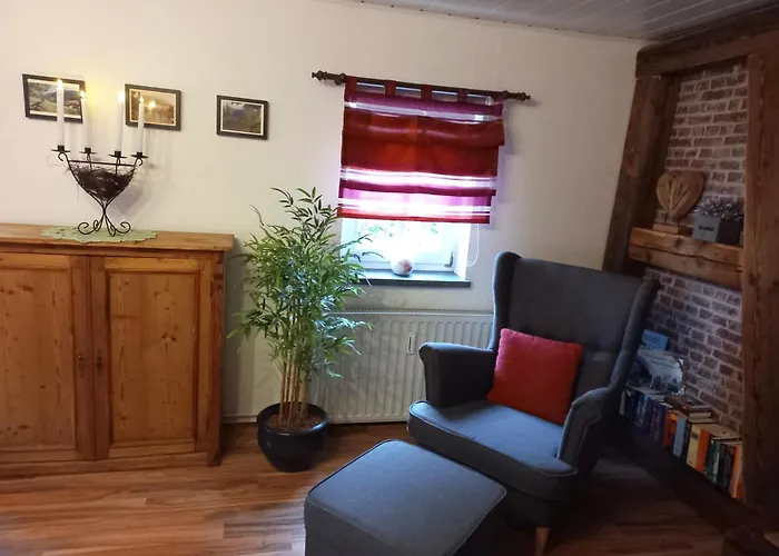 Romantische Ferienwohnung Marie - Historisches Flair und Infrarot-Sauna