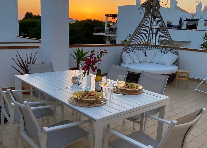 Cabanas De Tavira Gomeira, 2 Bedroom, 3 Terraced Penthouse With Seaview, 300M From The Sea