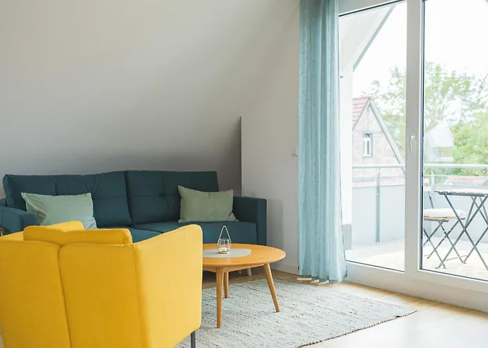 Design-Apartment - Küche - Balkon - Tiefgarage