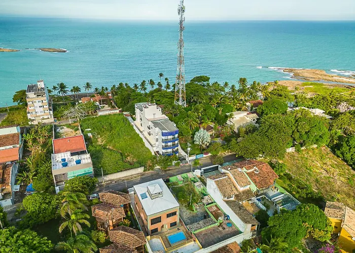 Dois quartos com ar a 190 m de praia Paradisíaca