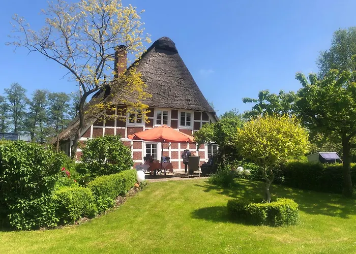 Altes Landhaus Oste, Klavier Appartement, 2 Zimmer mit Kamin