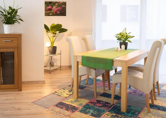 Ferienwohnung in ruhigem Viertel