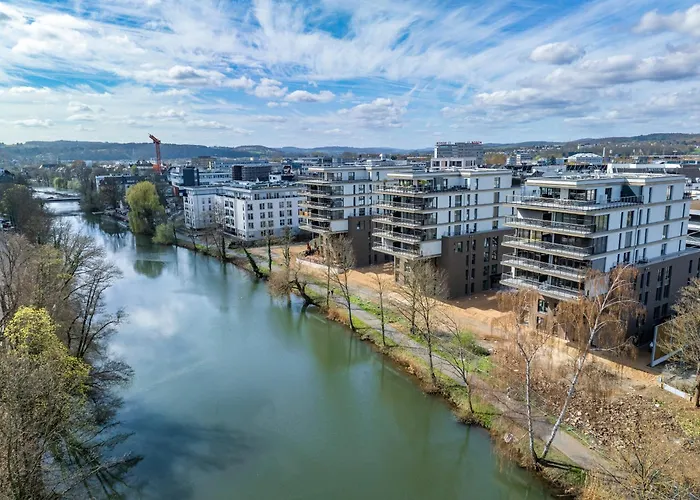 River Lux Suite - 5 Min To Hbf