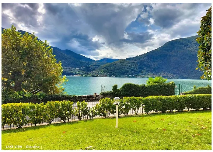 Lfsuite Luganolake Terrazza Spiaggia Privata Parking Wi-Fi Netflix