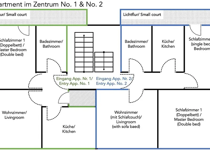 Apartment im Zentrum