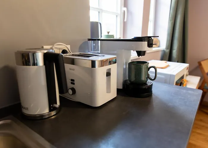 Altstadt Apartment am Dom Wetzlar, 1 Zi, Küche, Bad mit Parkplatz&WLAN
