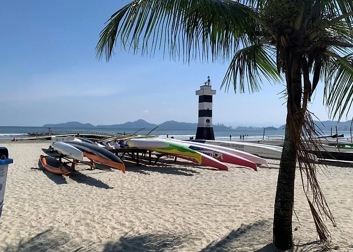 Apartamento em Santos na Ponta da Praia