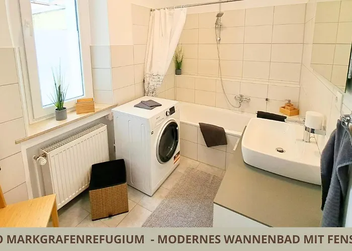 FeWo Markgrafenrefugium zentrumsnahe 2 Zi mit Küche für 1-4 Personen