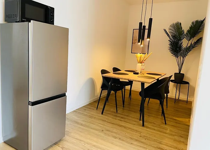 LIGHTPLACE - Moderne Apartments in Braunschweig - Balkon - Netflix - Am Kanal