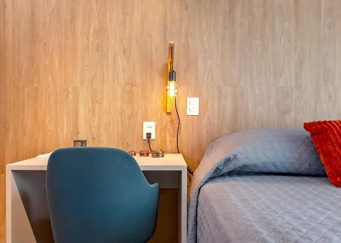 Studio Moderno com Piscina e Academia completa na Cobertura excelente espaço de Coworking Próximo ao Aeroporto de Congonhas e SP Expo
