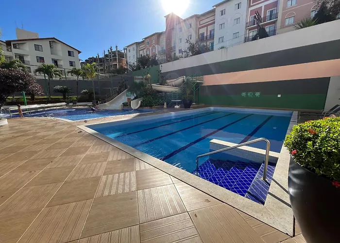 Flat 501 - Condominio Veredas do Rio Quente - Diferenciado com ar na sala e no quarto