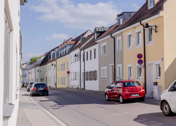 Lumen Homes - Altstadt-Studio direkt im Zentrum, Küche, öffentlicher Parkplatz ums Eck