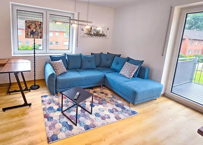 EcoCube 442 - Balkon, 2Zimmer, Waschmaschine, Schlafsofa
