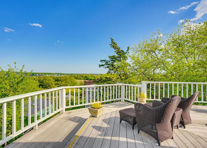 Elegant Gloucester Beach Getaway With Ocean Views!