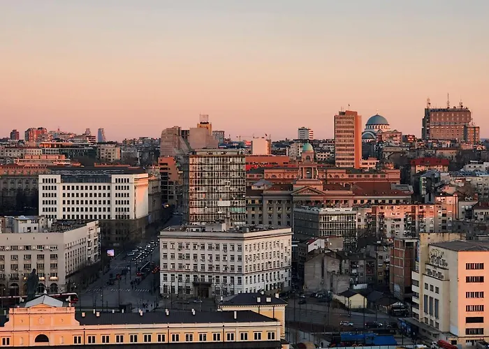 Belgrade Waterfront 16Fl Lux Apt City View & Free P