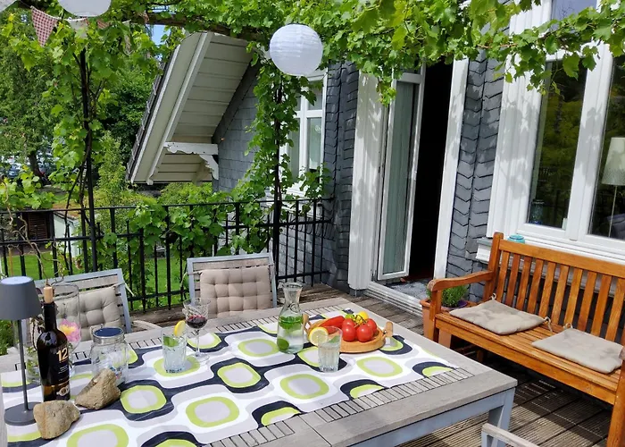 FeWo 110qm mit Balkon an Weser/Glacis/City