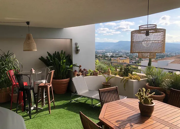 Bel Appartement Climatise Calme Vue Imprenable Parking Prive Gratuit Lit 160X200