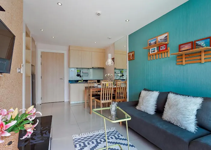 Pattaya Jomtien Apartments L Guest Friendly L Waterpark Gym Sauna Jacuzzi
