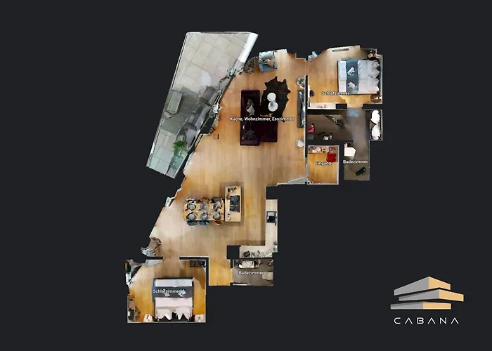 CABANA - TheView - Terrasse - Waterfront - kostenloser Parkplatz - WiFi