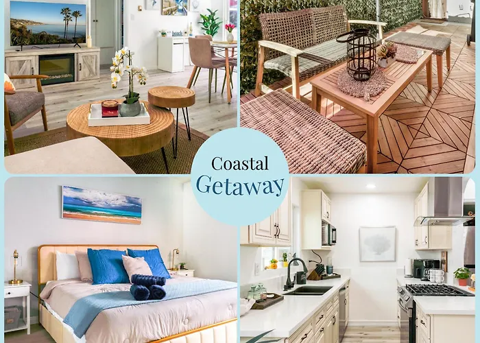 Modern Coastal 1Br W King Bed & Ev And Just Steps Away To The Shore!