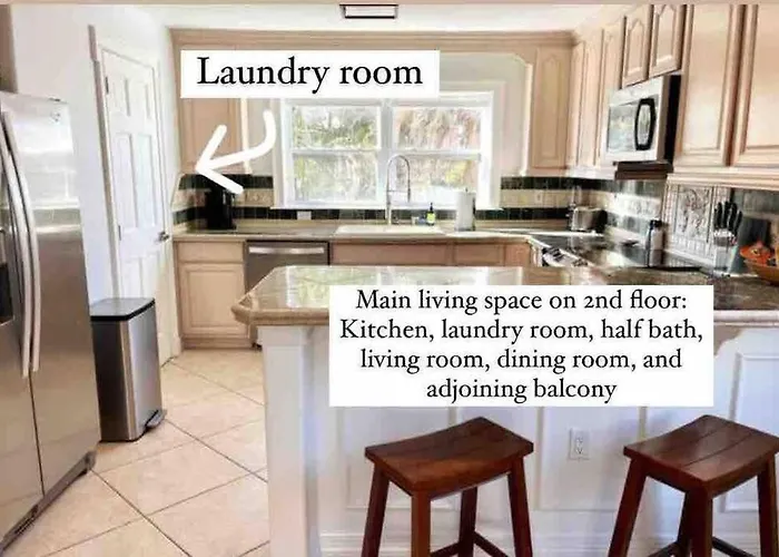 Be A Nomad - Jacksonville Beach - 2Br Townhome Steps To Shore - Sleeps 4