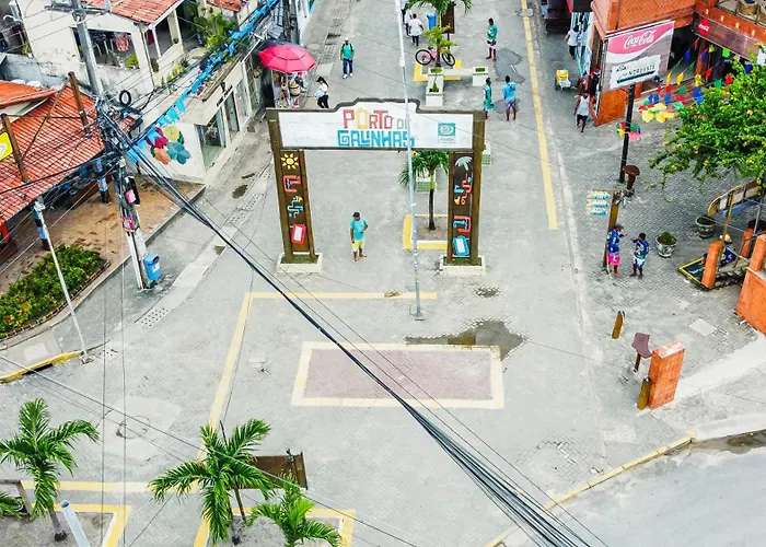 PORTO DE GALINHAS Flats NO CENTRO 50M DA PRAIA-CENTRO - OPÇÕES COM E SEM PISCINA PRIVATIVA