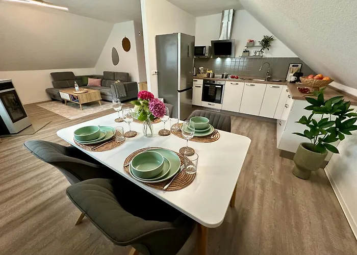 Familie oder beruflich - 2 Schlafzimmer - 3 Betten - Geräumig - Küche - Gemütlich