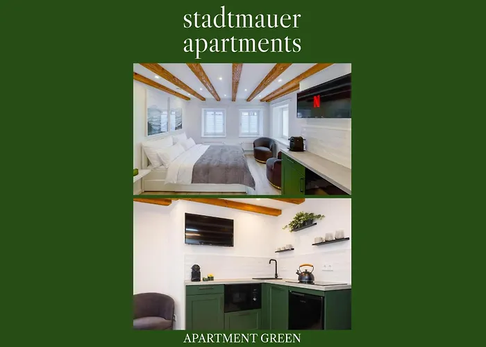 stadtmauer apartments - Neue helle Studio Wohnung direkt an der historischen Stadtmauer