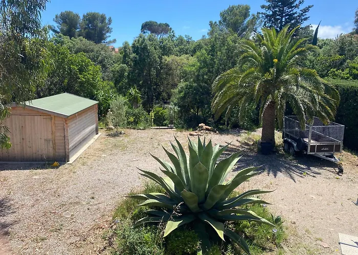 Chez Madou, T1 En Bas De Villa Et Rez De Jardin A 900M De La Mer Et Des Commerces