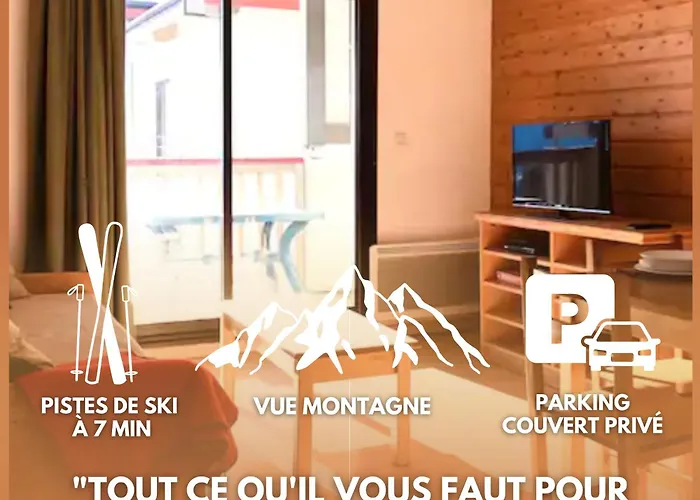Charmant T3 Avec Vue Montagne Et Parking Privatif