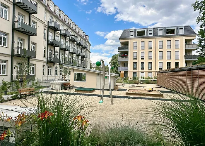 Oasis Appart - Wohnen in Dresden - Netflix - Tiefgarage - Dachterrasse