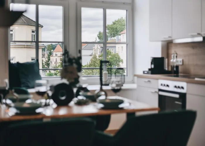 Oasis Appart - Wohnen in Dresden - Netflix - Tiefgarage - Dachterrasse