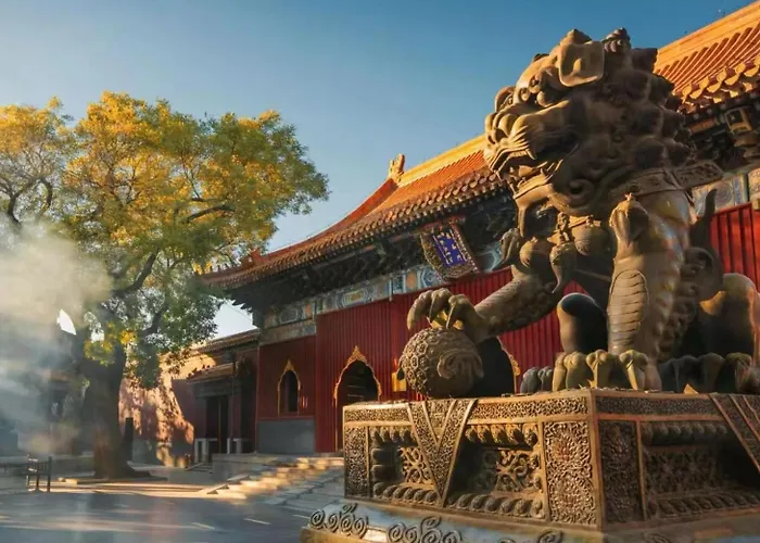 Happy Dragon Courtyard Hotel Beijing Forbidden City Lama Temple